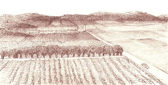 Paysage de l'Isle Crémieu